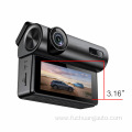 1080P 3 channel dash cam with WIFI GPS